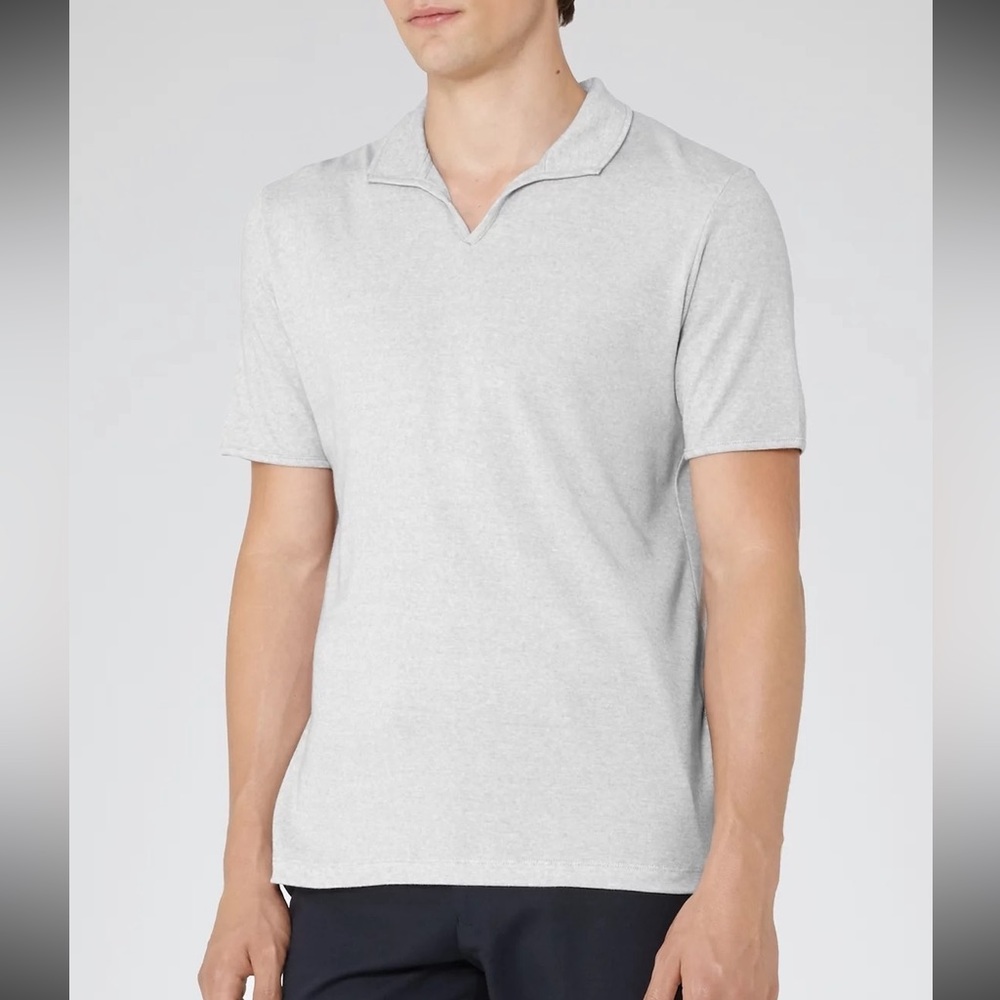 Reiss Almancil Open Collar Polo Shirt
